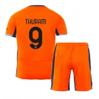 Inter Milan Marcus Thuram #9 3rd trikot Kinder 2023-24 Kurzarm (+ Kurze Hosen)